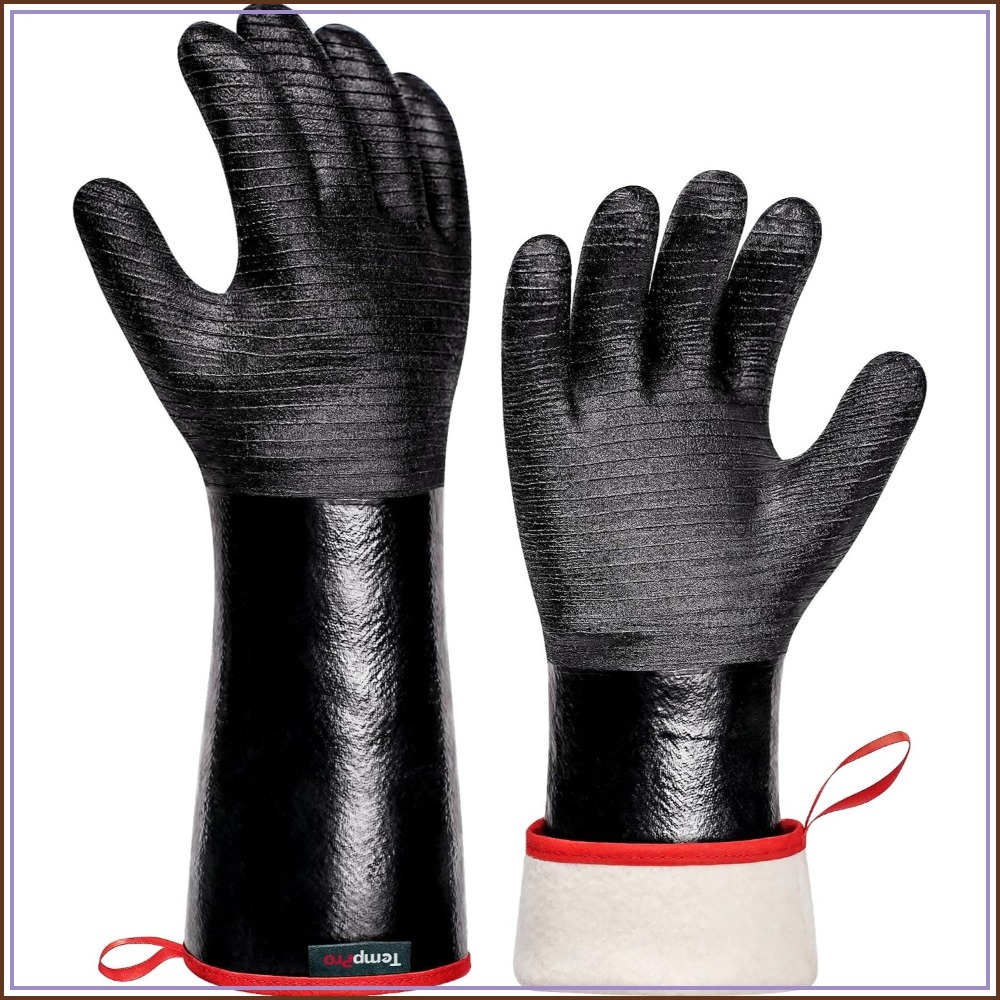 Heat Resistant Glove - 932°F Heat Resistant BBQ Gloves, 14