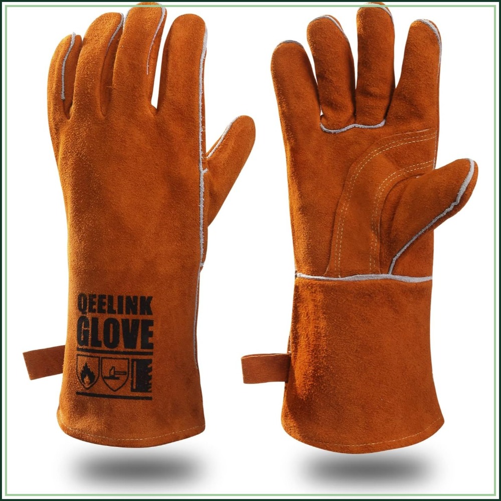Heat Resistant Glove - Heat Resistant Welding Gloves - Leather