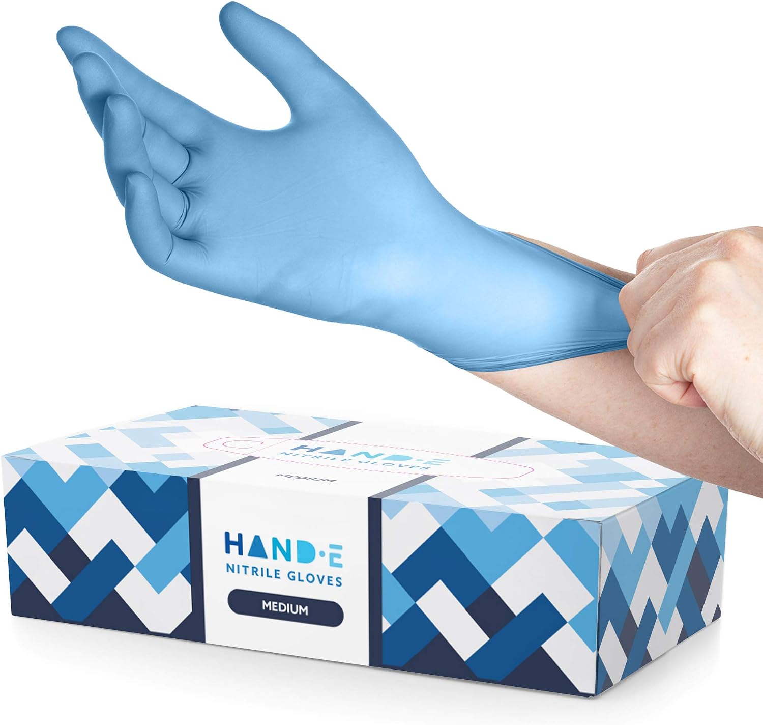 Exam Glove Nitrile - Blue Nitrile Disposable Gloves - Latex