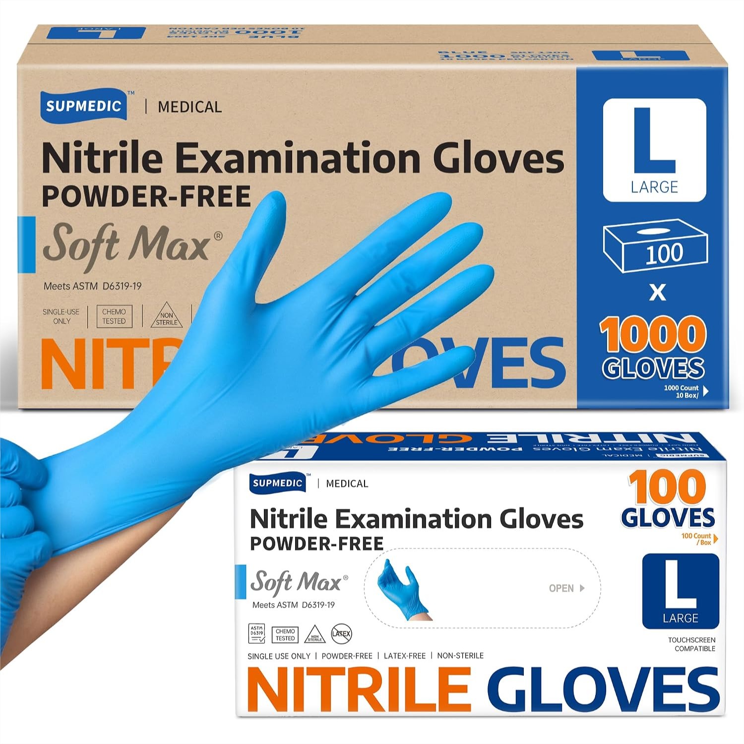 Exam Glove Nitrile - Nitrile Exam Gloves 1000 Pcs Latex-Free