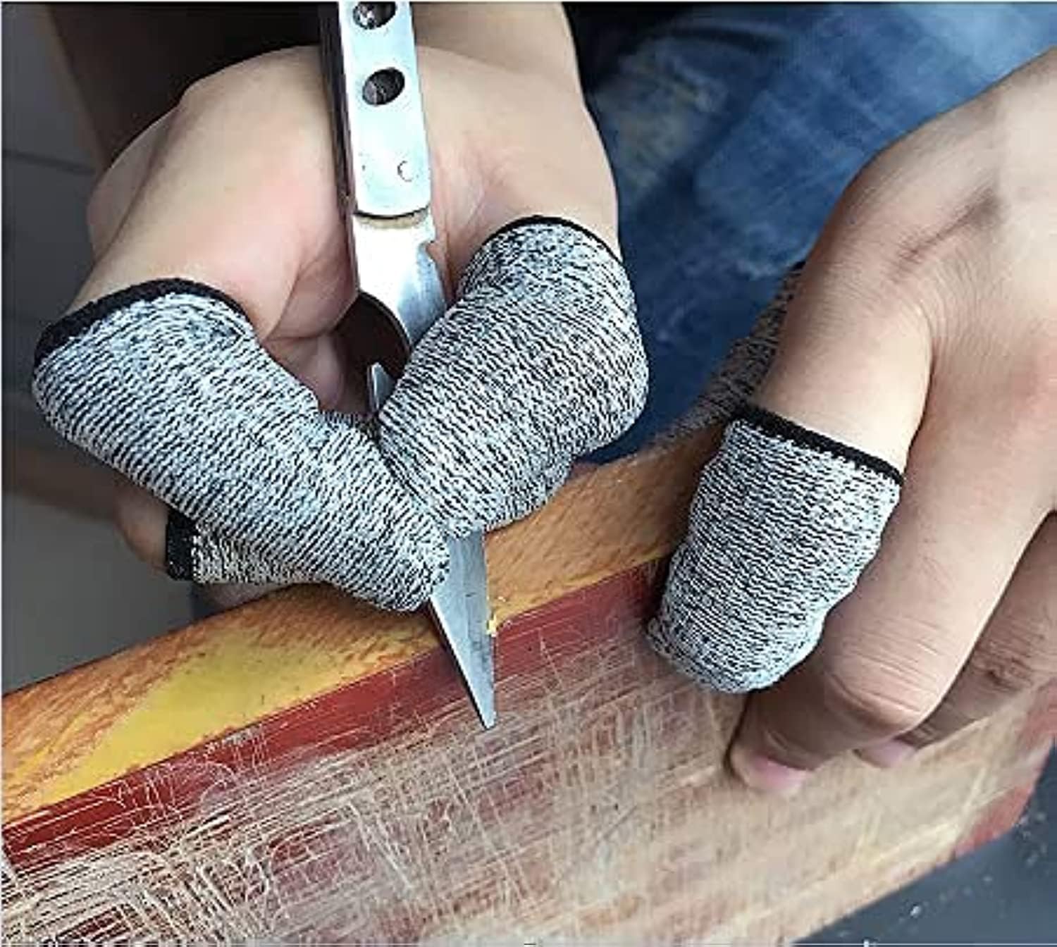 Cut Resistant Glove - 10 PCS Cut Resistant Finger Cots