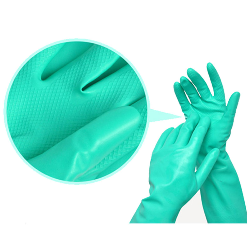 8Pieces/4 Pairs Oil-proof Long – Nitrile Mechanic Glove Bewertung und Preis