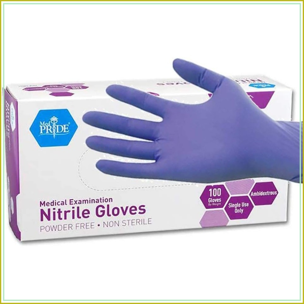 Nitrile Exam Gloves, Large, Po – Exam Glove Nitrile Bewertung und Preis