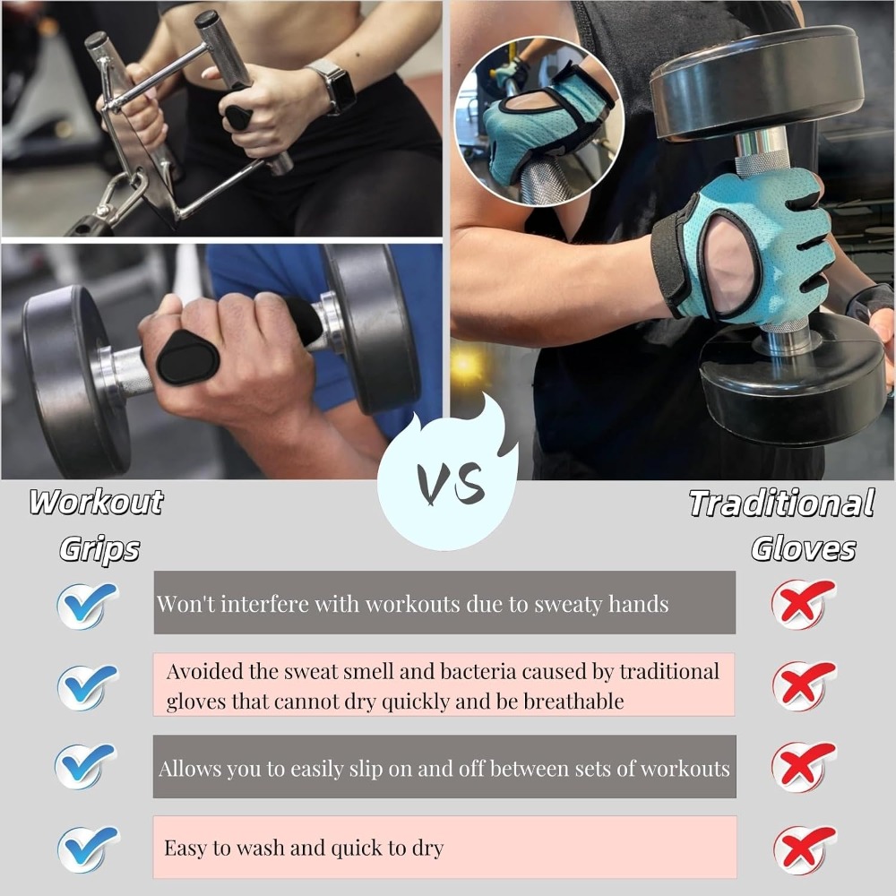 Anti-Slip Workout Grips for Me – Workout Glove Gym Bewertung und Preis