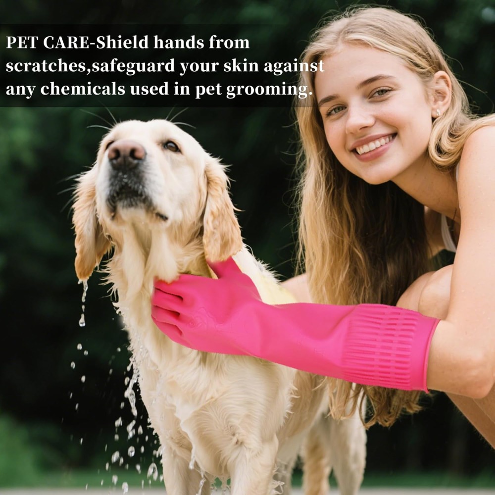 15-Inch Reusable Rubber Gloves – Rubber Glove Cleaning Bewertung und Preis