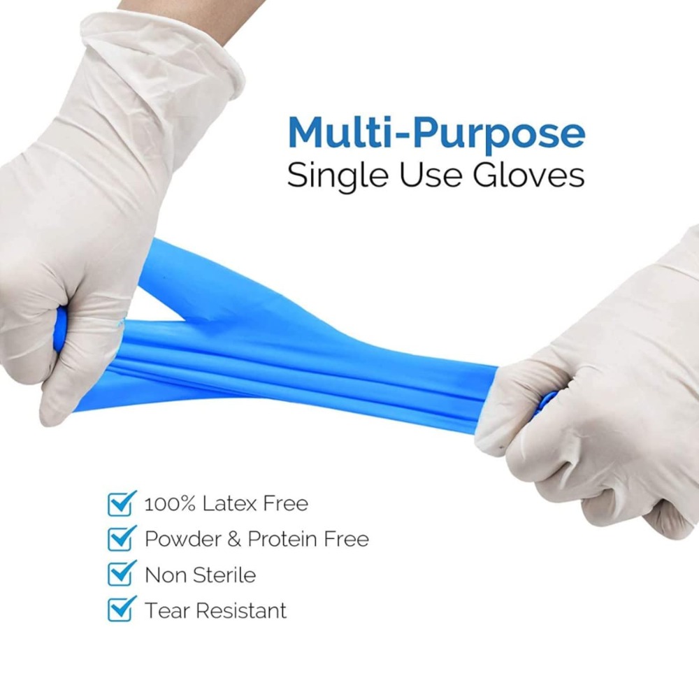 4 Mil Blue Vinyl Exam Gloves,  – Exam Glove Nitrile Bewertung und Preis