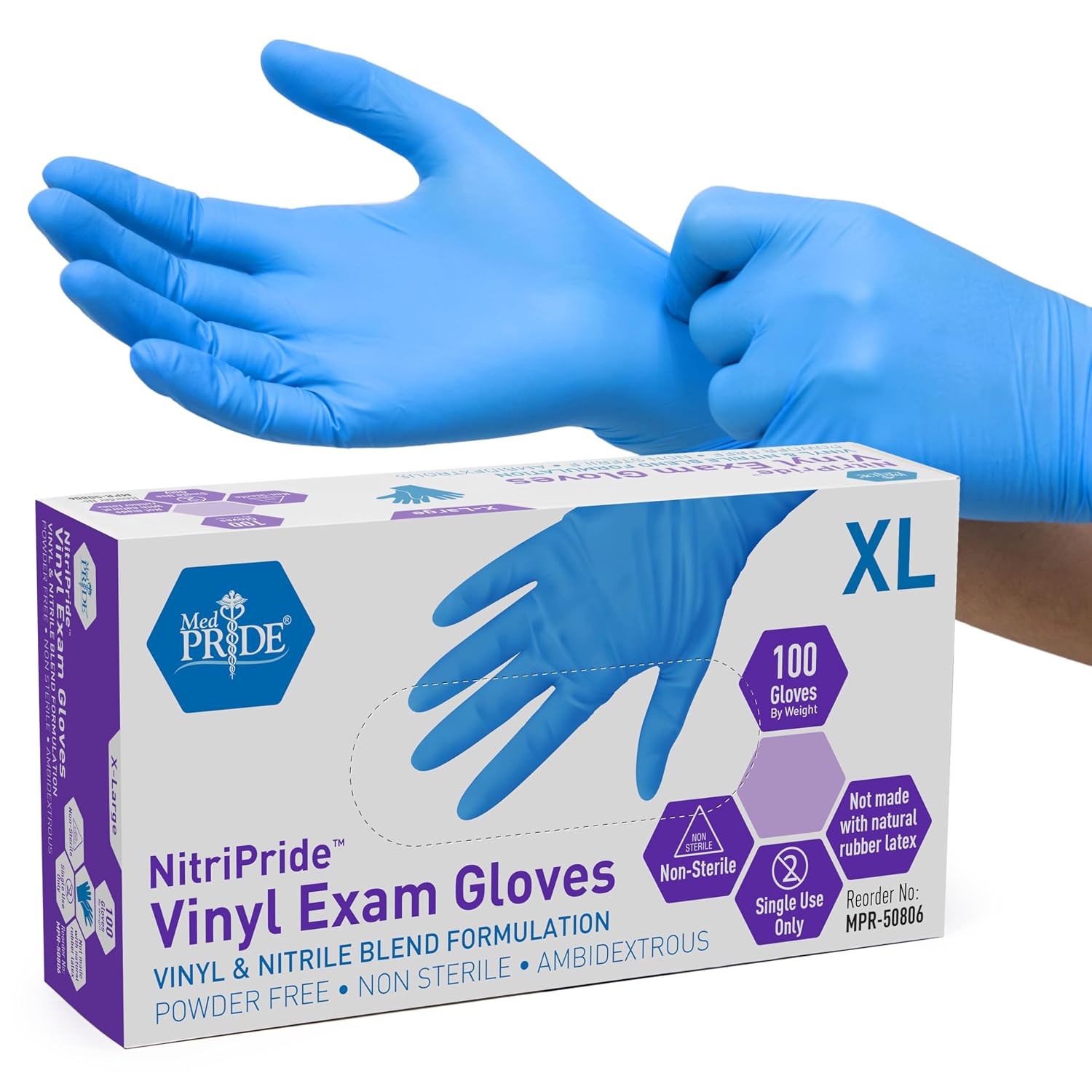 Nitrile Vinyl Blend Exam Glove – Exam Glove Nitrile Bewertung und Preis