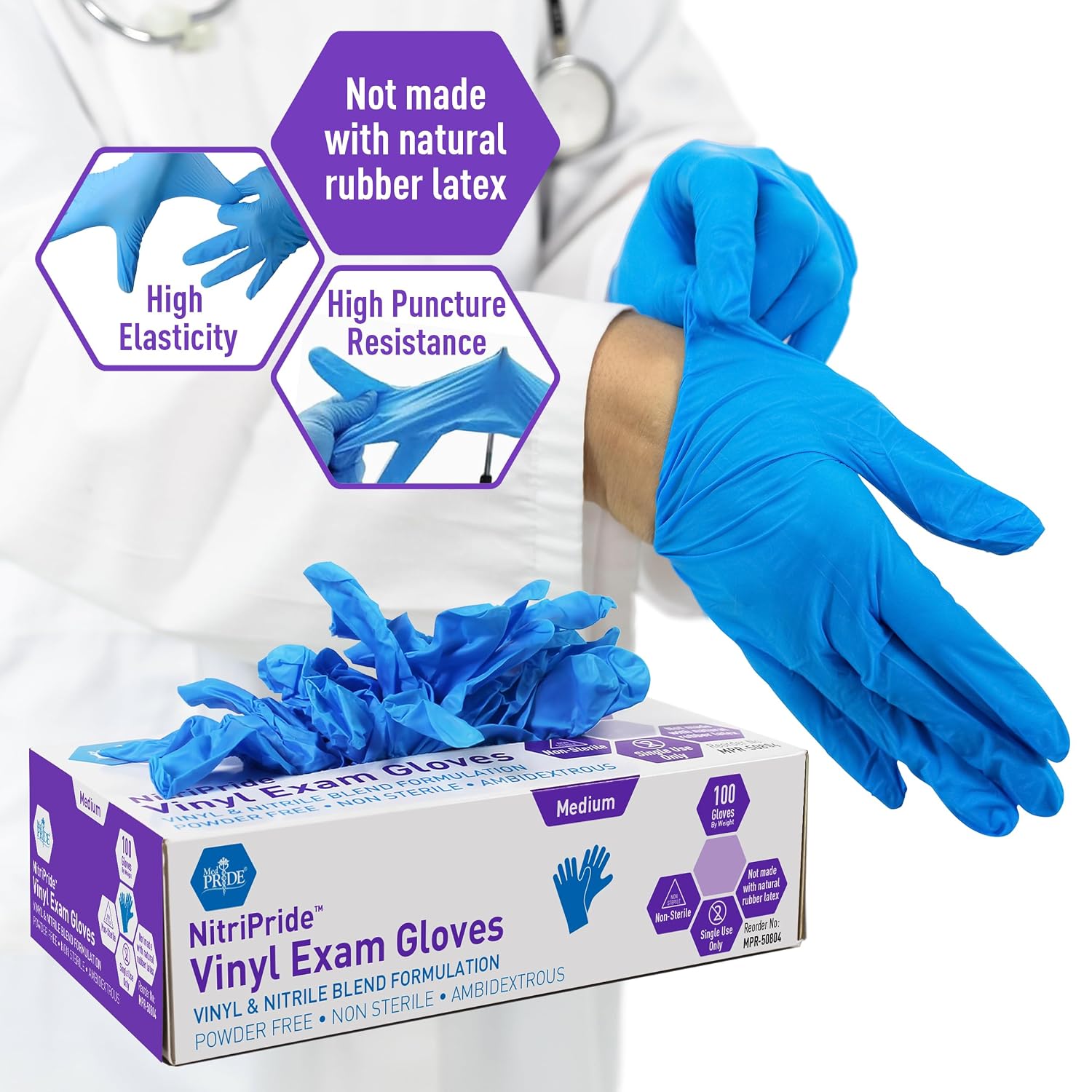 Disposable Nitrile Vinyl Blend – Exam Glove Nitrile Bewertung und Preis