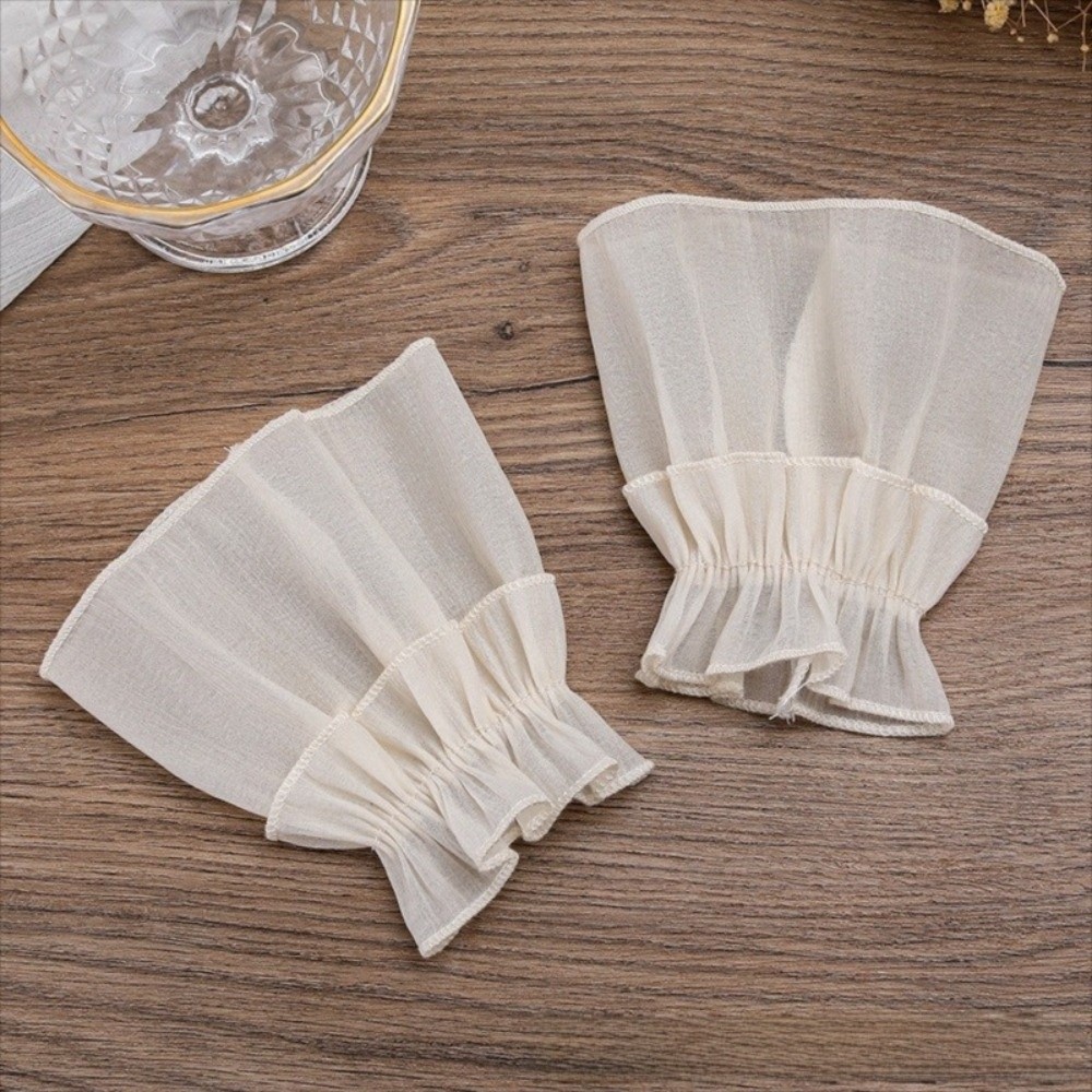 Ruched Pleated Detachable Cuff – Fingerless Glove Knit Bewertung und Preis