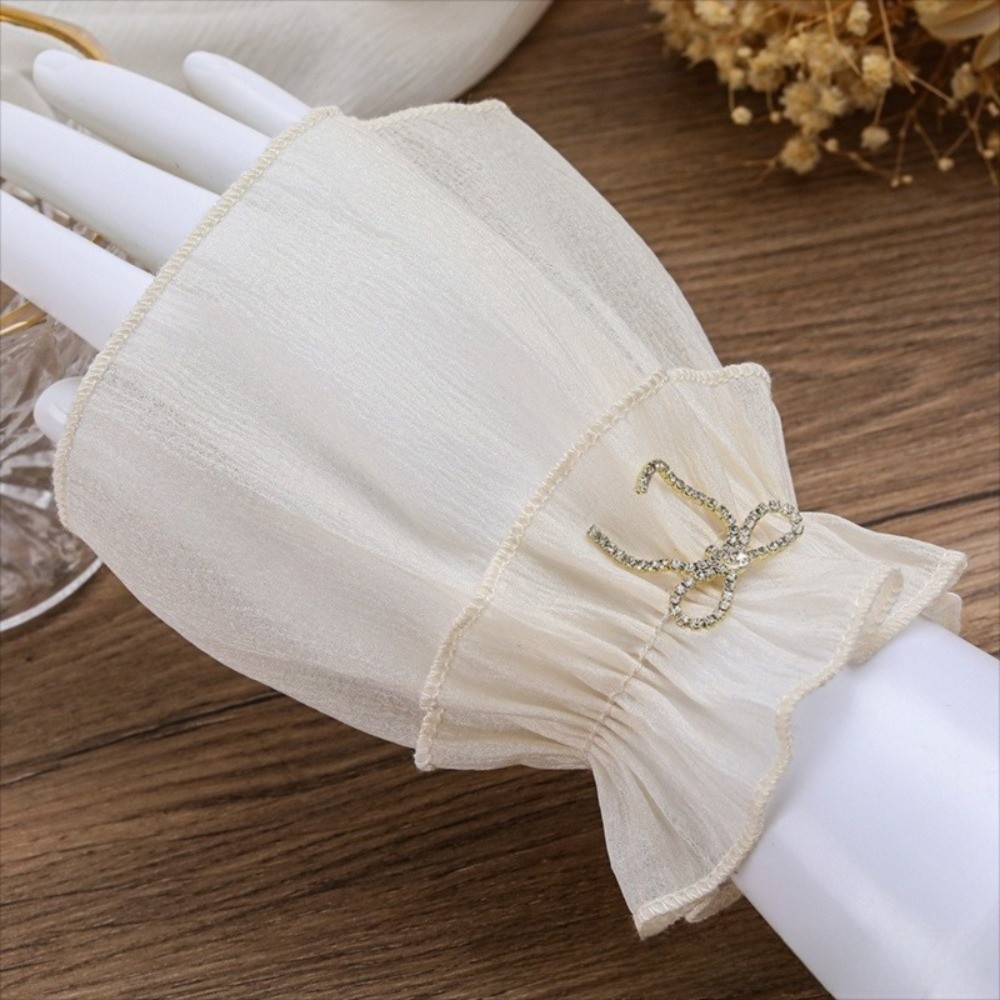 Ruched Pleated Detachable Cuff – Fingerless Glove Knit Bewertung und Preis