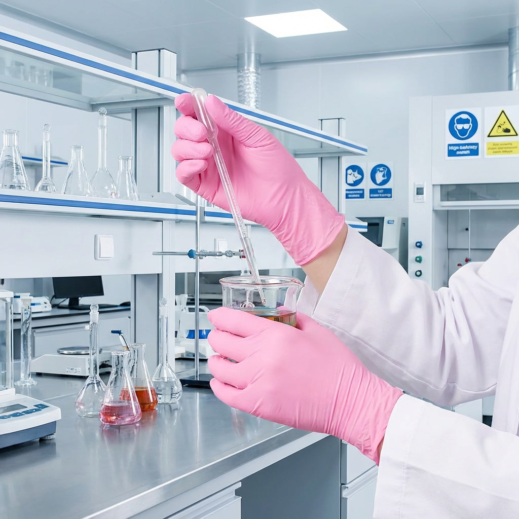 Simple Pink Nitrile Gloves 100 – Rubber Glove Cleaning Bewertung und Preis