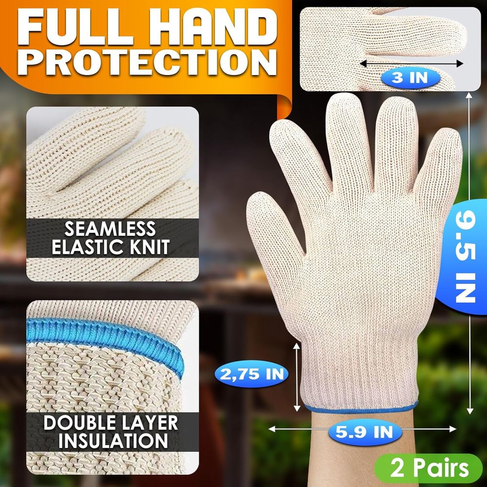 Heat-Resistant Gloves, 9.5 Len – Heat Resistant Glove Bewertung und Preis
