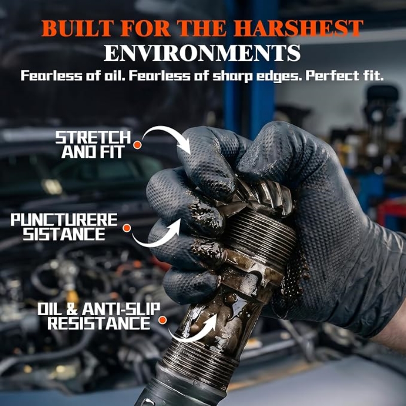 8 Mil Heavy Duty Industrial Or – Rubber Glove Cleaning Bewertung und Preis