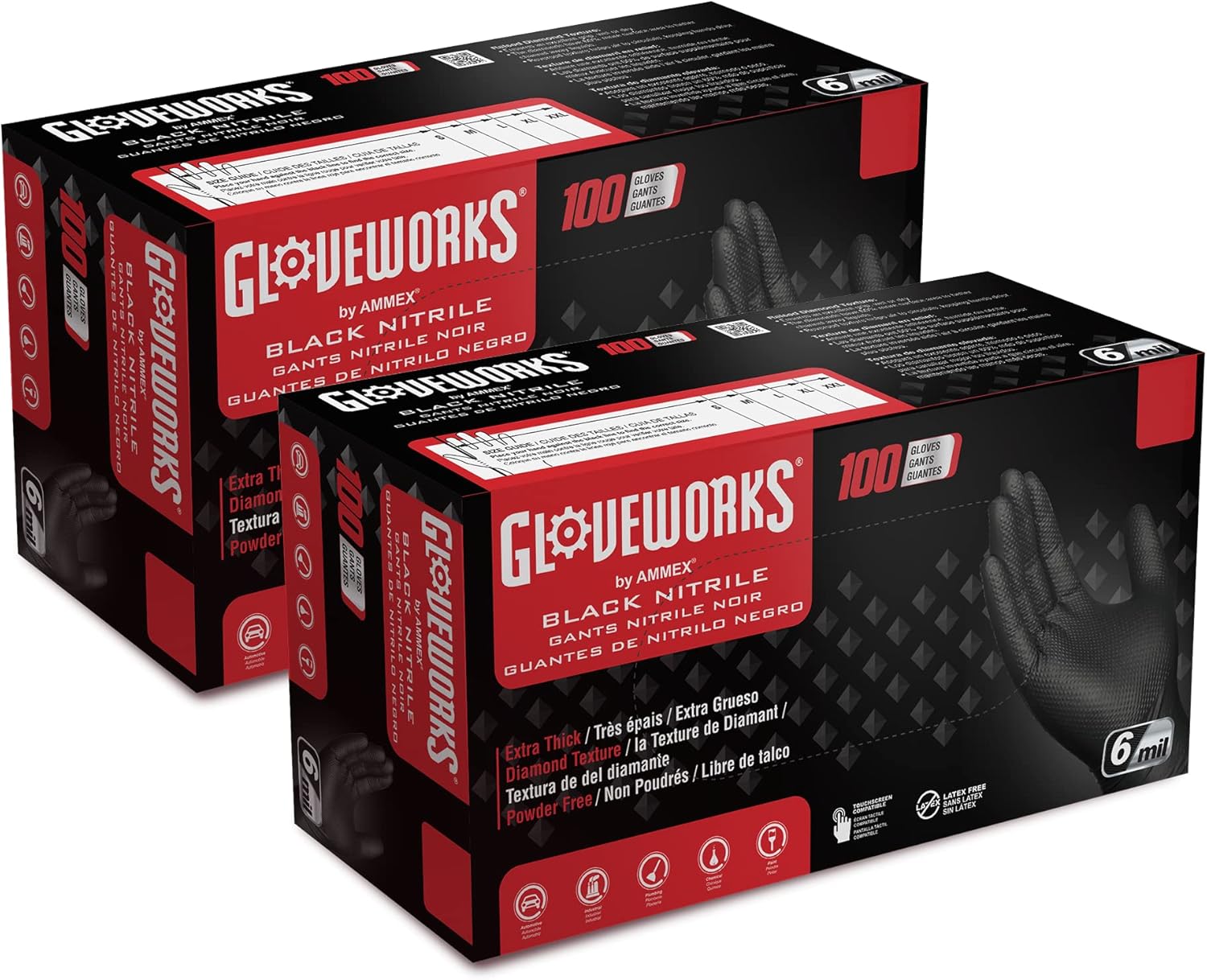 Black Nitrile Disposable Glove – Nitrile Mechanic Glove Bewertung und Preis