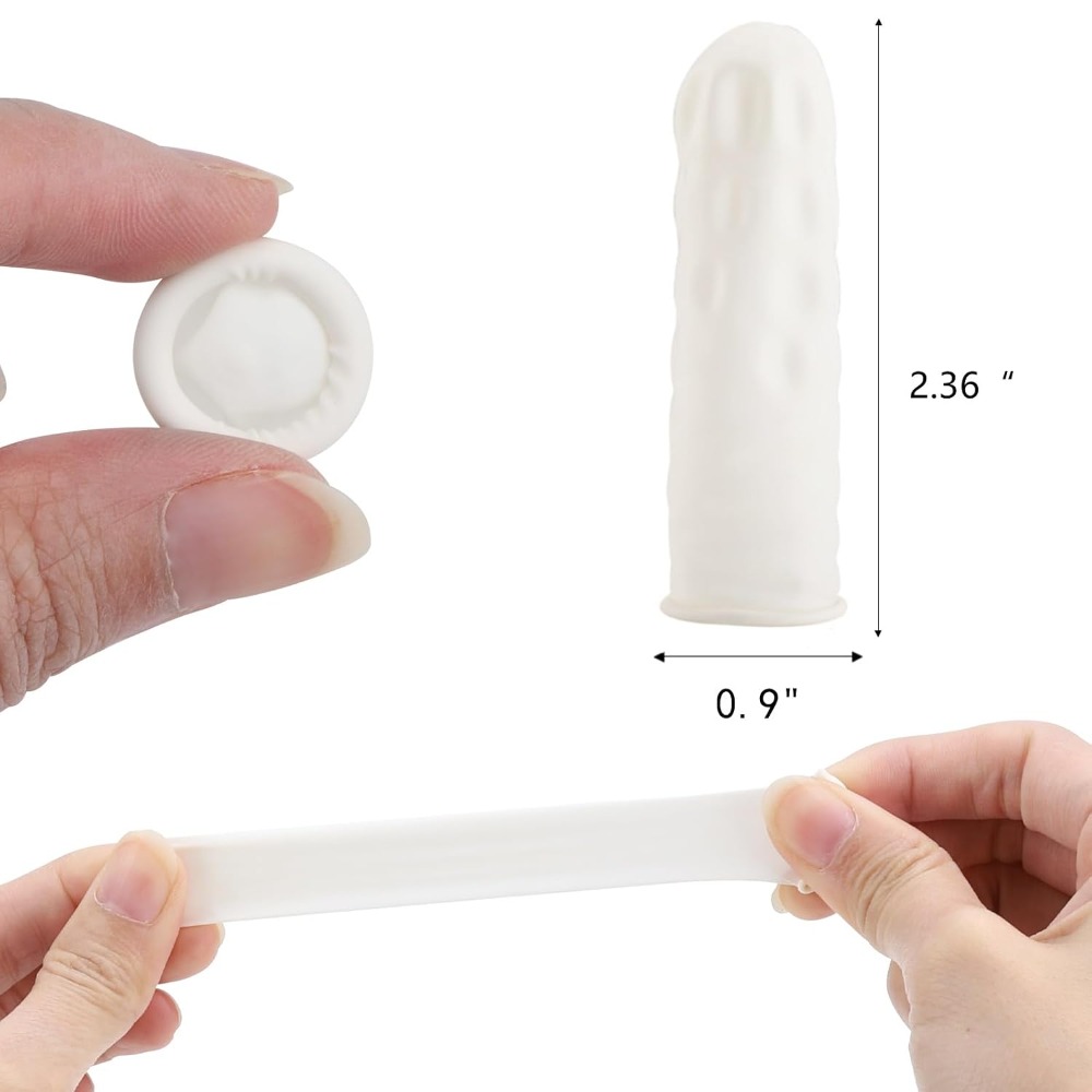400 Count Latex Finger Cots La – Latex Disposable Glove Bewertung und Preis