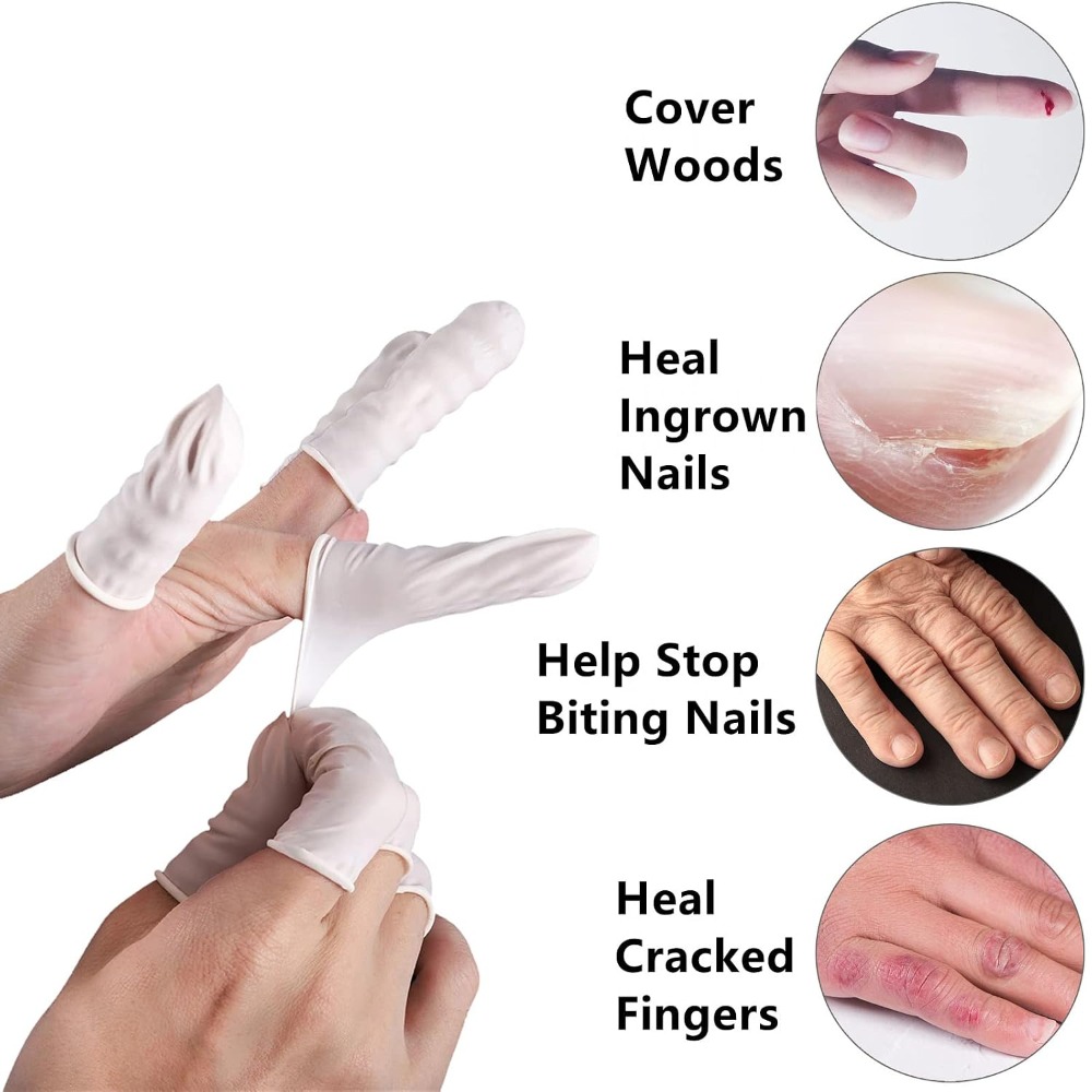 400 Count Latex Finger Cots La – Latex Disposable Glove Bewertung und Preis