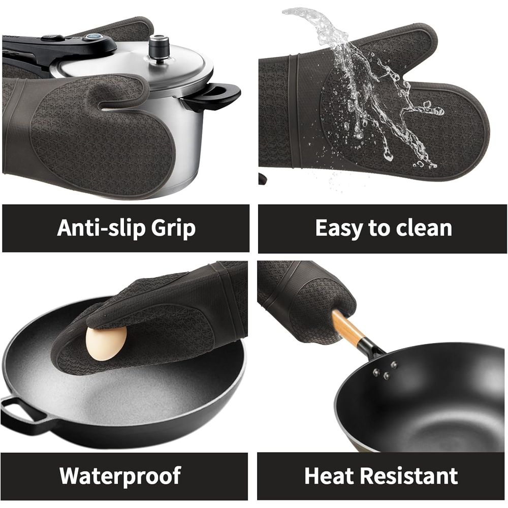 Heat Resistant Silicone Oven M – Oven Mitt Silicone Bewertung und Preis
