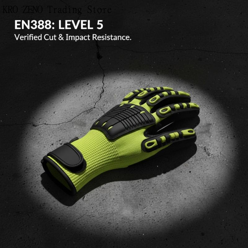 1Pair Cut Resistant Safety Wor – Work Glove Impact Bewertung und Preis