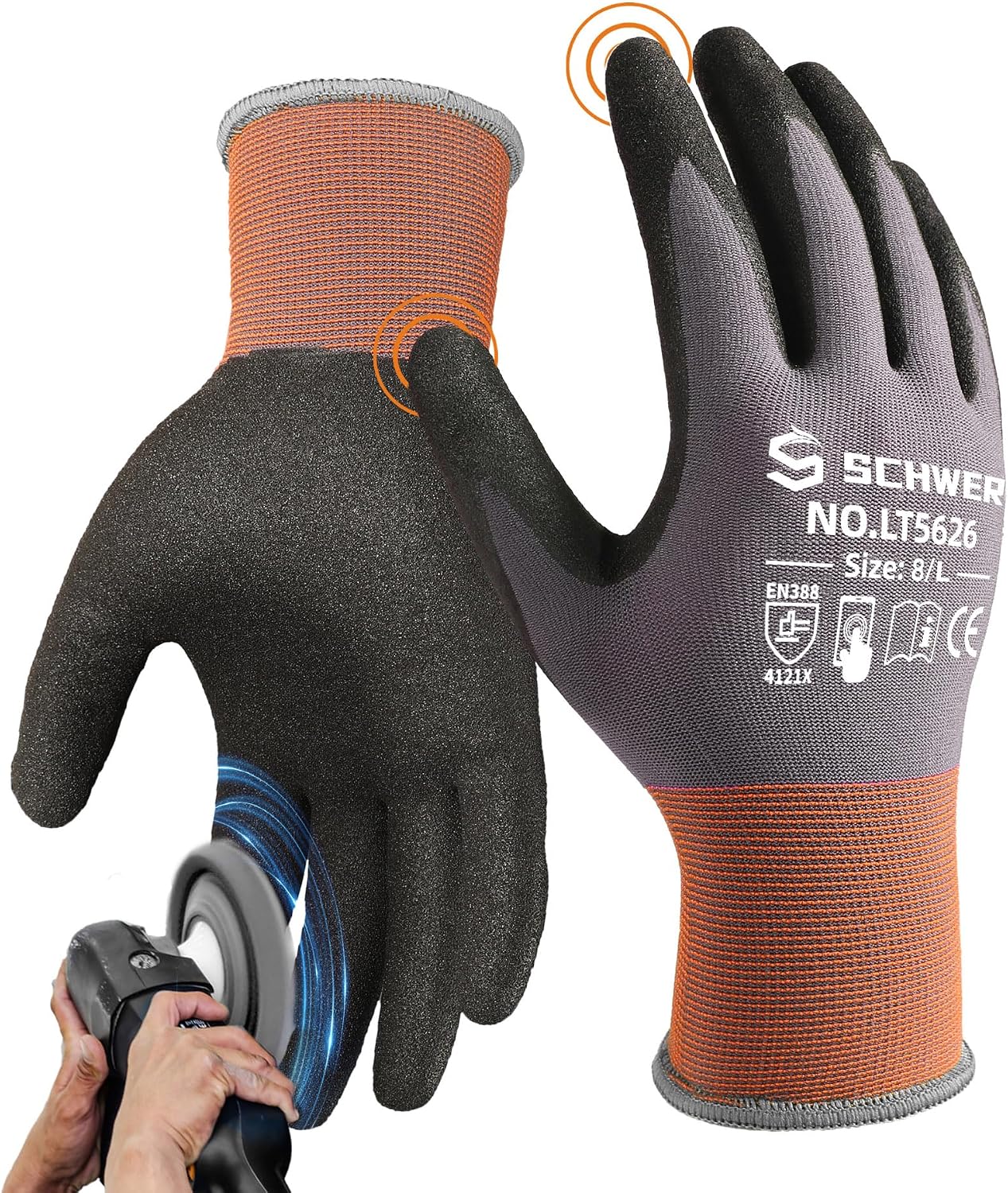 6 Pairs Heavy Duty Work Gloves – Cut Resistant Glove Bewertung und Preis