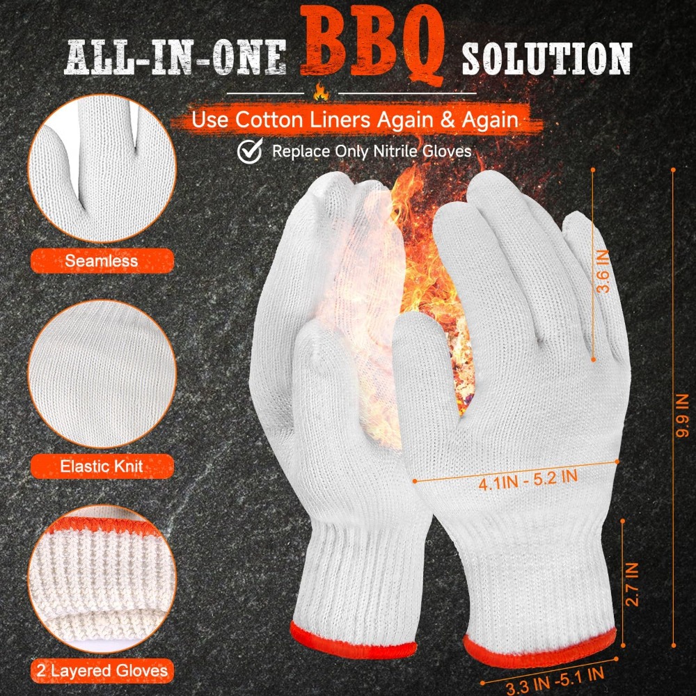 50 Disposable Nitrile Gloves + – Heat Resistant Glove Bewertung und Preis
