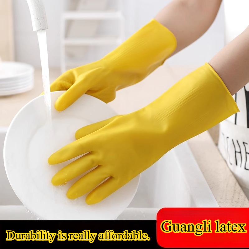 3 Pairs of Household Gloves Ho – Dish Glove Rubber Bewertung und Preis
