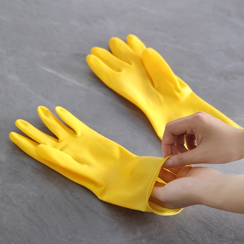 3 Pairs of Household Gloves Ho – Dish Glove Rubber Bewertung und Preis