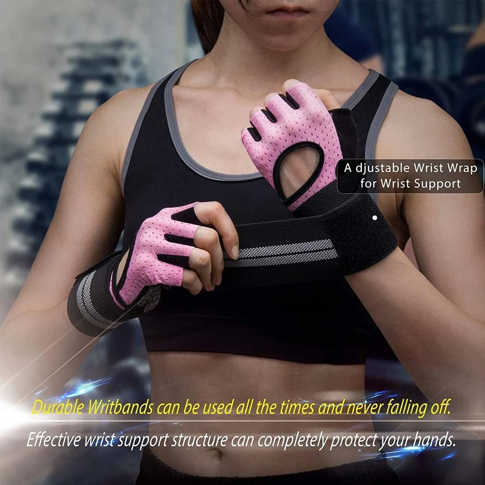 1Pair with Wrist Wrap Support  – Workout Glove Gym Bewertung und Preis
