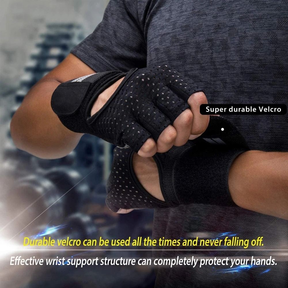 1Pair with Wrist Wrap Support  – Workout Glove Gym Bewertung und Preis