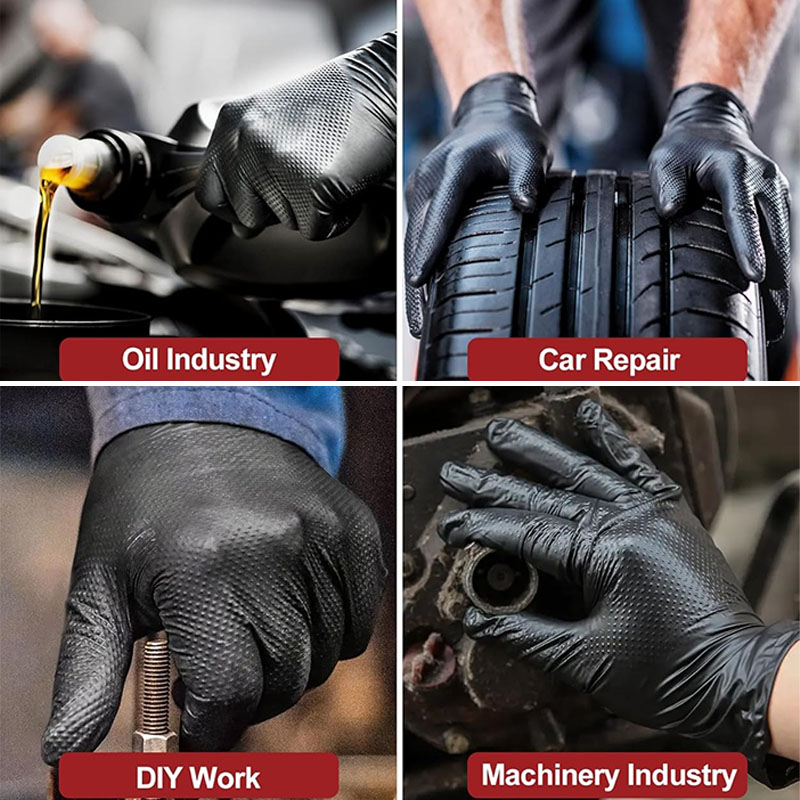 Extra Thick 8 Mil  Heavy Duty  – Nitrile Mechanic Glove Bewertung und Preis