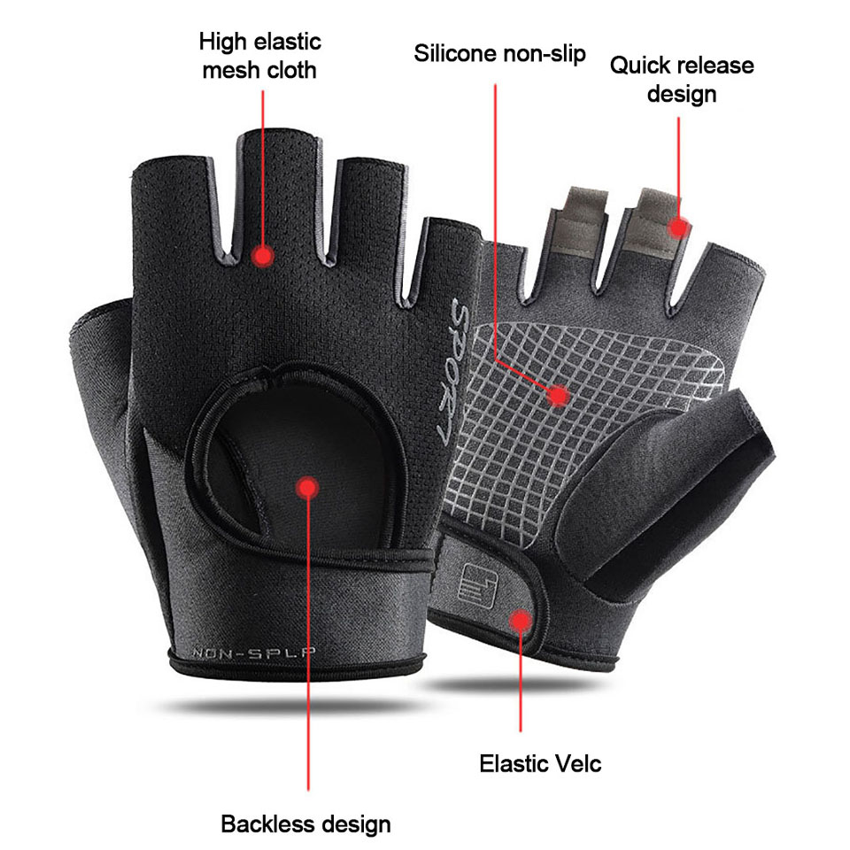 Cycling Sport Half Finger Glov – Workout Glove Gym Bewertung und Preis