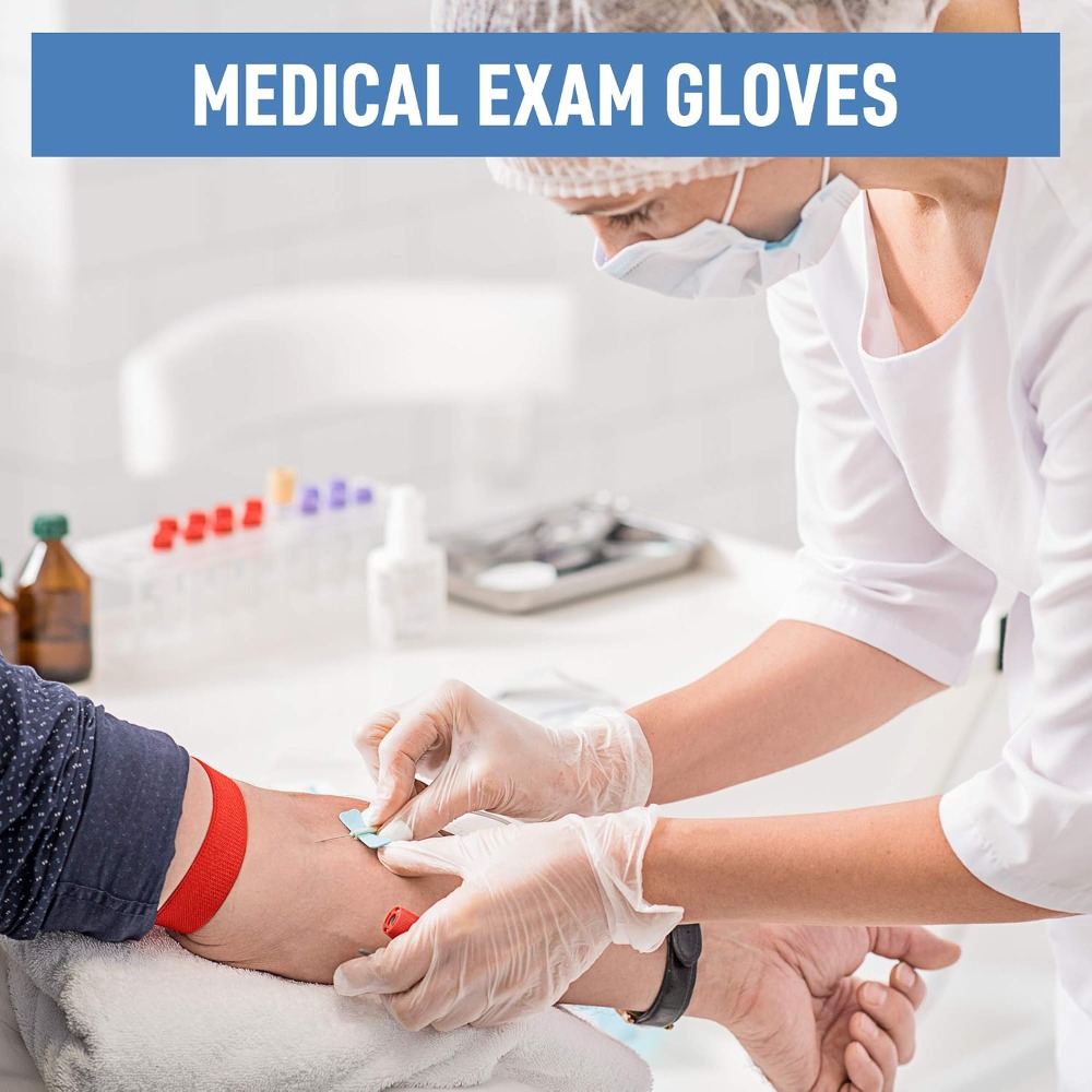 Large Vinyl Exam Gloves, 100 P – Exam Glove Nitrile Bewertung und Preis