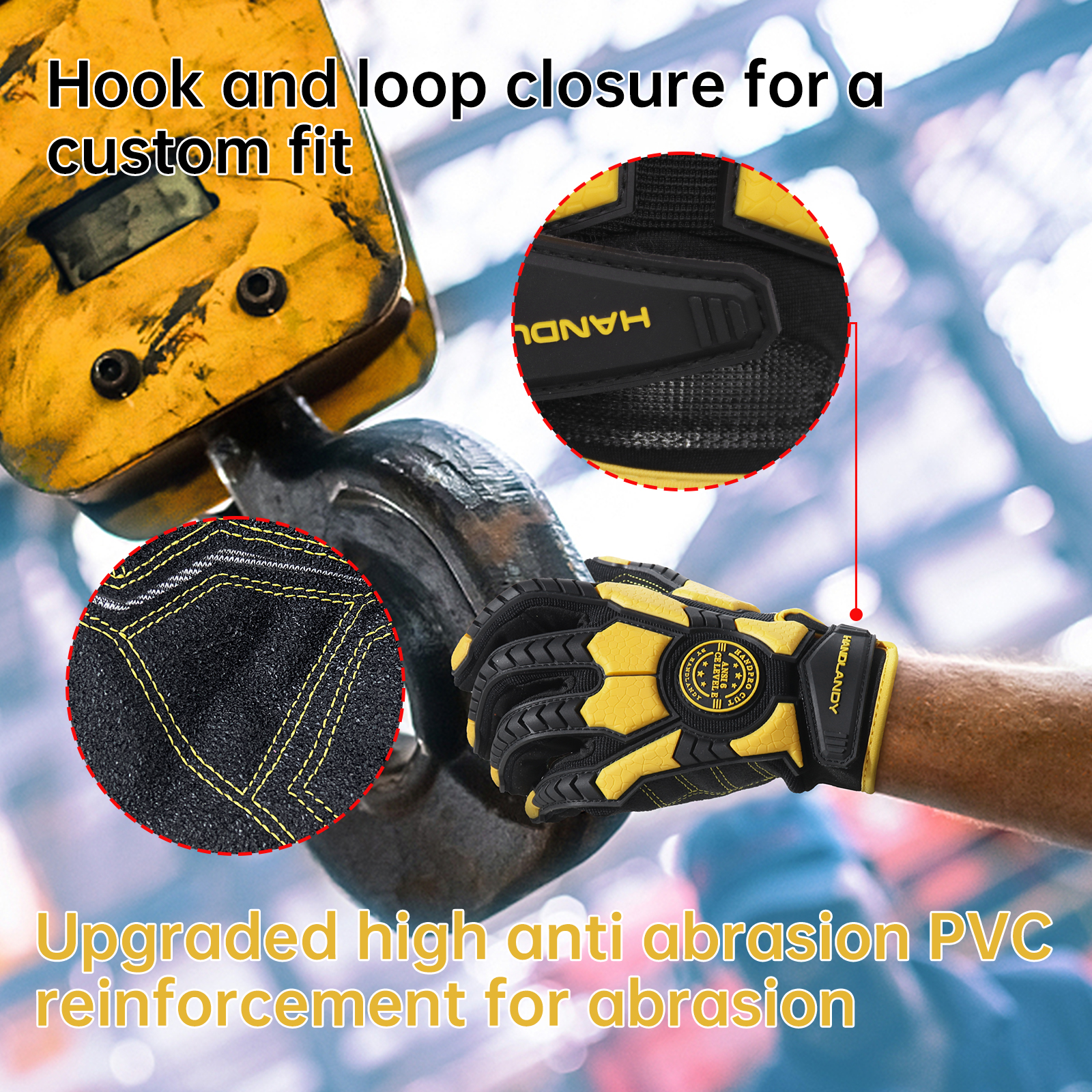 PVC Reinforced Impact Protecti – Work Glove Impact Bewertung und Preis
