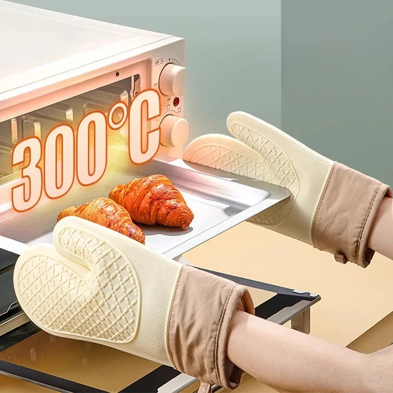 1PC Heat-Resistant Silicone Ov – Oven Mitt Silicone Bewertung und Preis