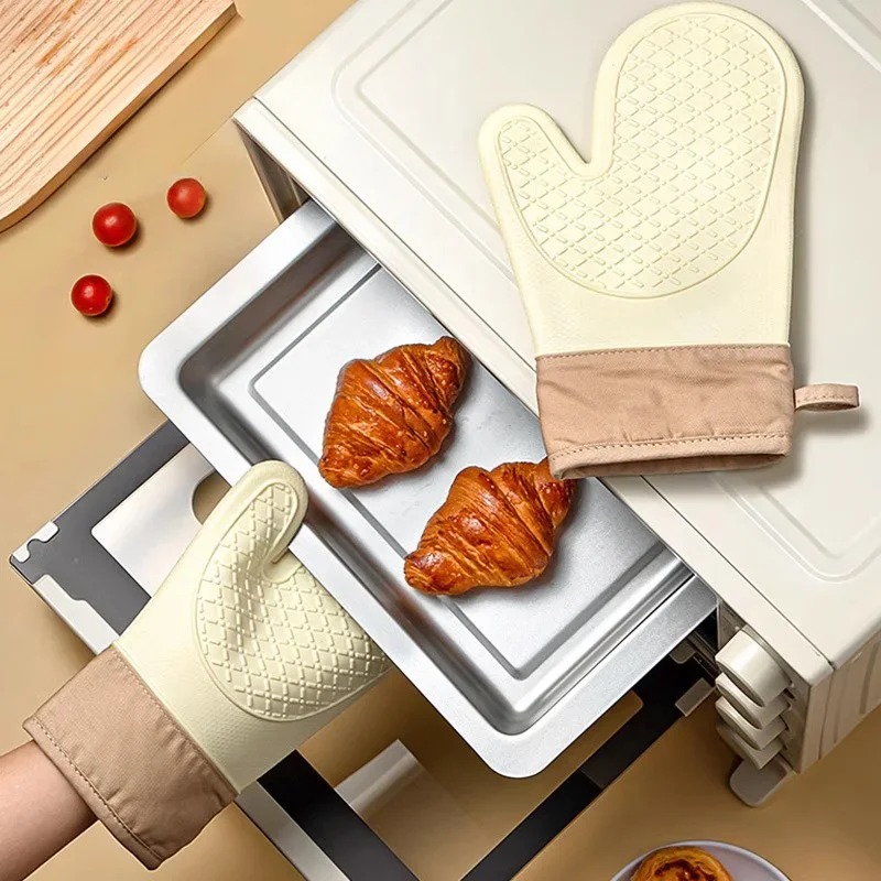 1PC Heat-Resistant Silicone Ov – Oven Mitt Silicone Bewertung und Preis