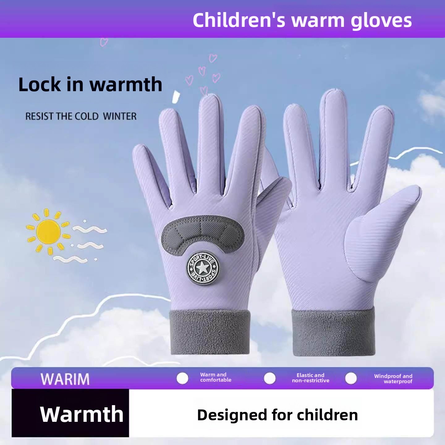Children's Ski Gloves Winter W – Winter Glove Insulated Bewertung und Preis