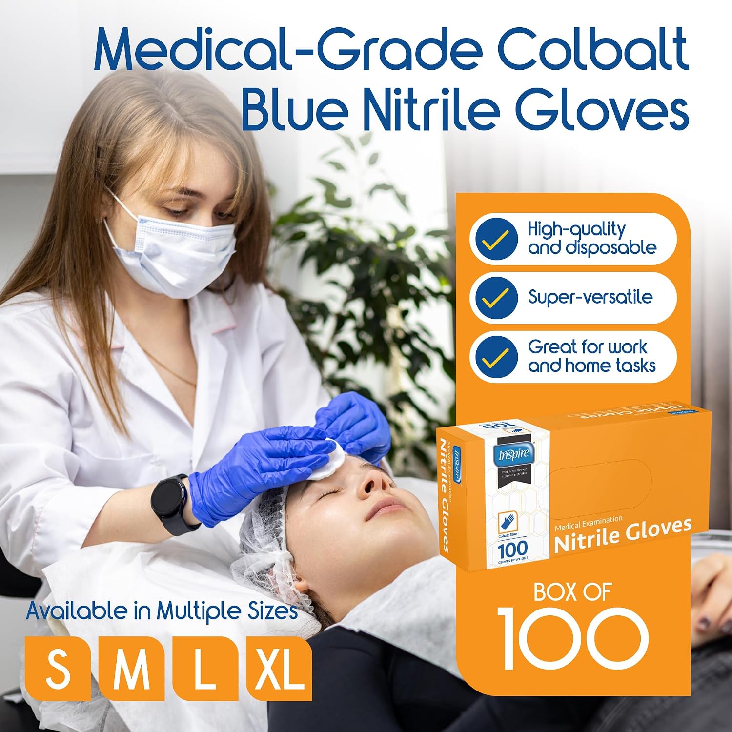 Cobalt Blue Nitrile Disposable – Exam Glove Nitrile Bewertung und Preis