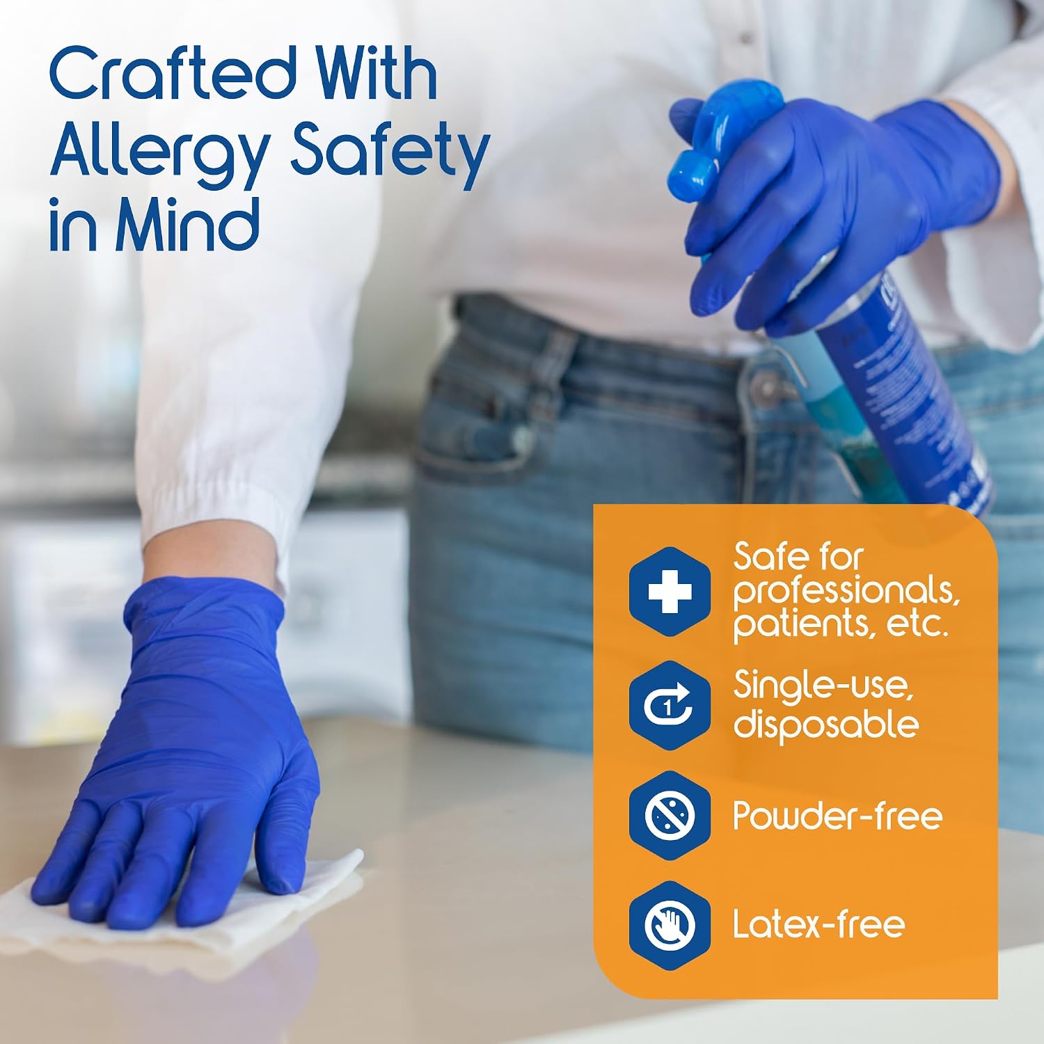 Cobalt Blue Nitrile Disposable – Exam Glove Nitrile Bewertung und Preis
