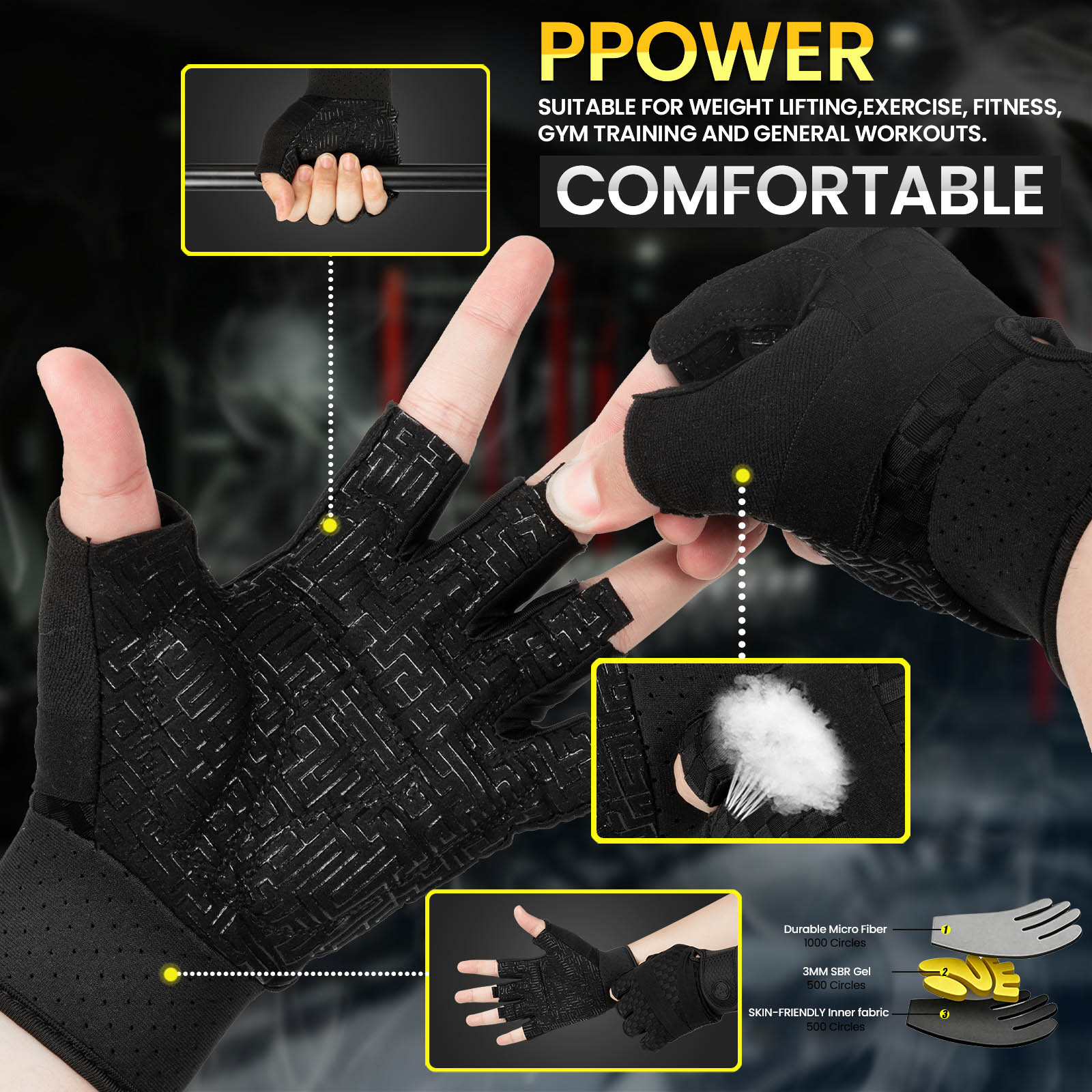 Gym Gloves for Men Sports Mult – Workout Glove Gym Bewertung und Preis