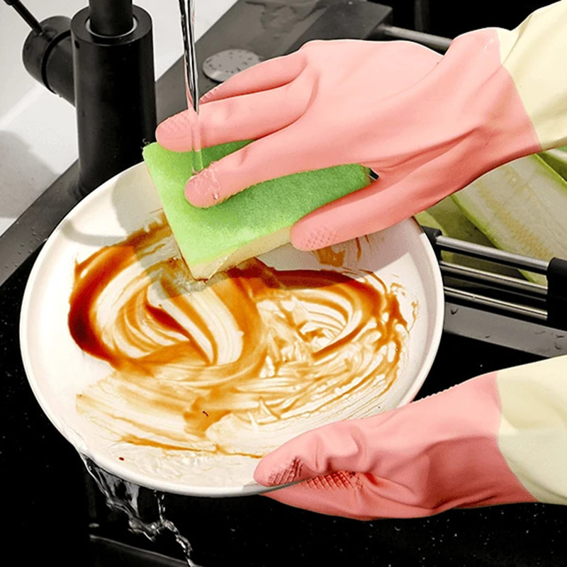Thickened Kitchen Gloves, Dish – Dish Glove Rubber Bewertung und Preis