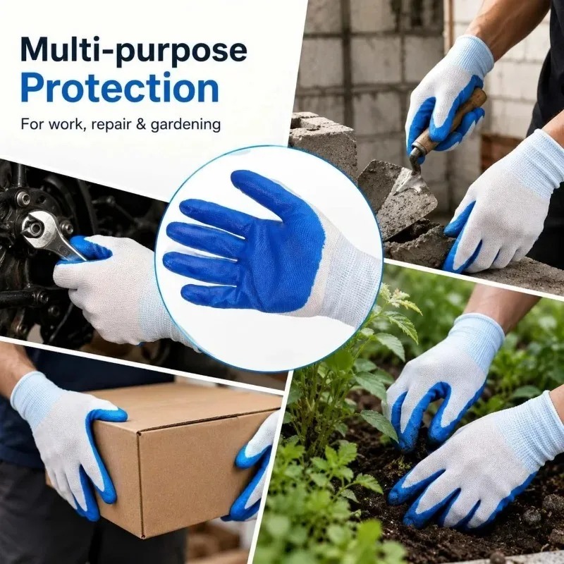 Blue Latex Rubber Nitrile Work – Nitrile Mechanic Glove Bewertung und Preis