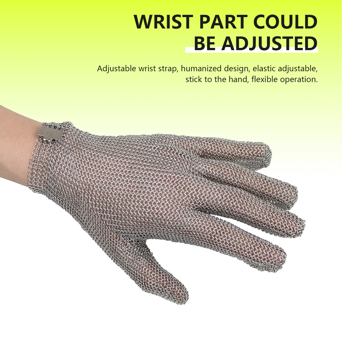 OEM Stainless Steel Material M – Cut Resistant Glove Bewertung und Preis
