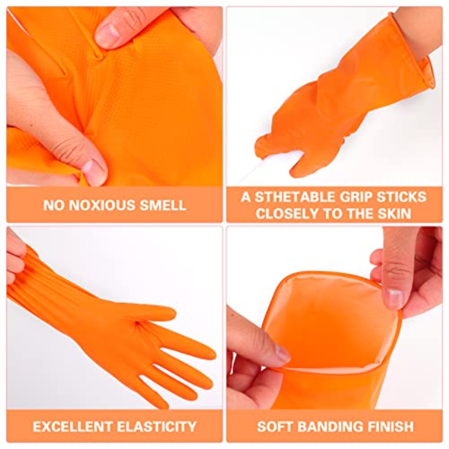 1 Pairs Rubber Gloves Dishwash – Dish Glove Rubber Bewertung und Preis