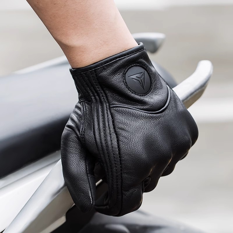 Men Women All Seasons Motorcyc – Leather Driving Glove Bewertung und Preis