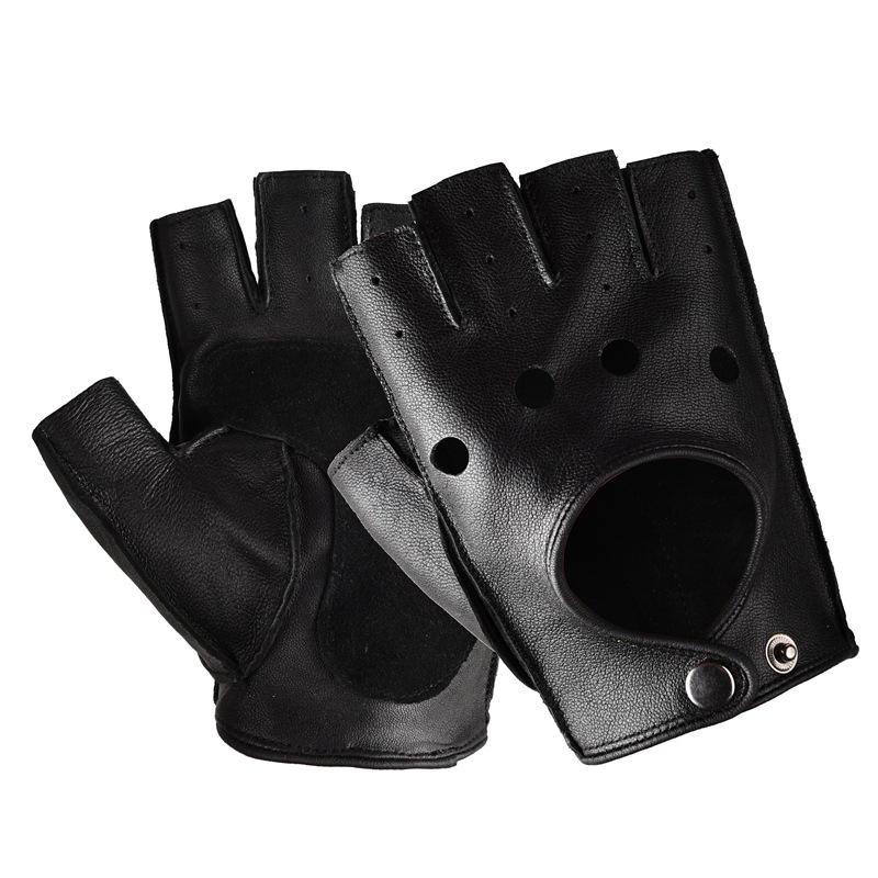 Unisex Breathable Half Finger  – Leather Driving Glove Bewertung und Preis