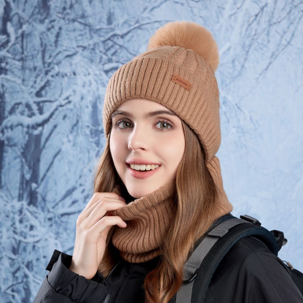 3pcs Simple Solid Color Hat Sc – Wool Glove Lined Bewertung und Preis