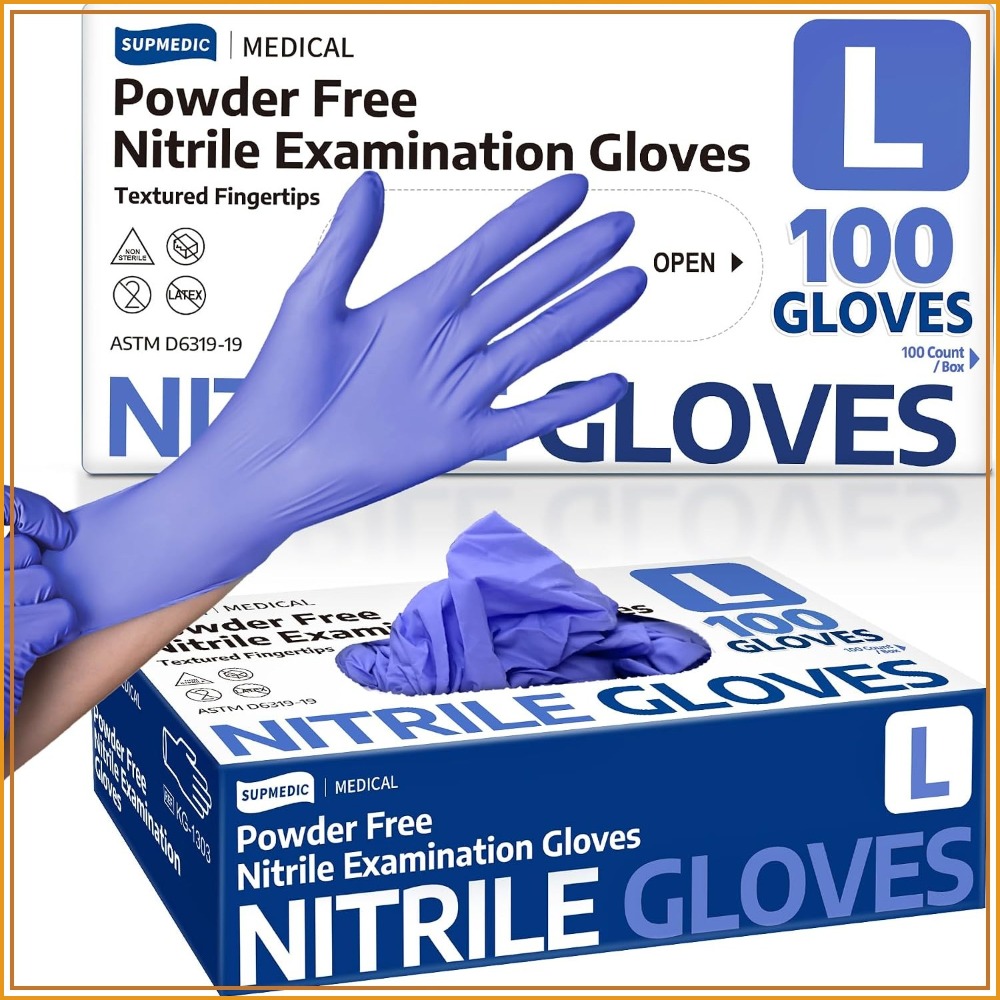 Nitrile Exam Gloves, Powder-Fr – Exam Glove Nitrile Bewertung und Preis