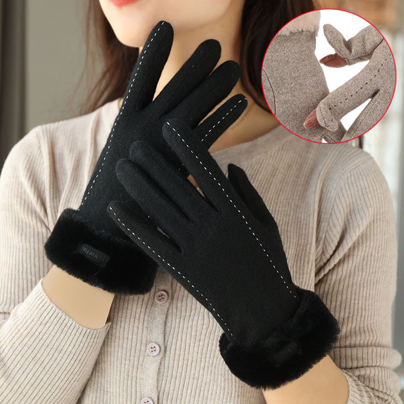 Women Winter Gloves Flip Top F – Wool Glove Lined Bewertung und Preis