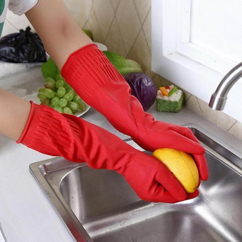 38cm Long Cuff Latex Rubber Gl – Dish Glove Rubber Bewertung und Preis