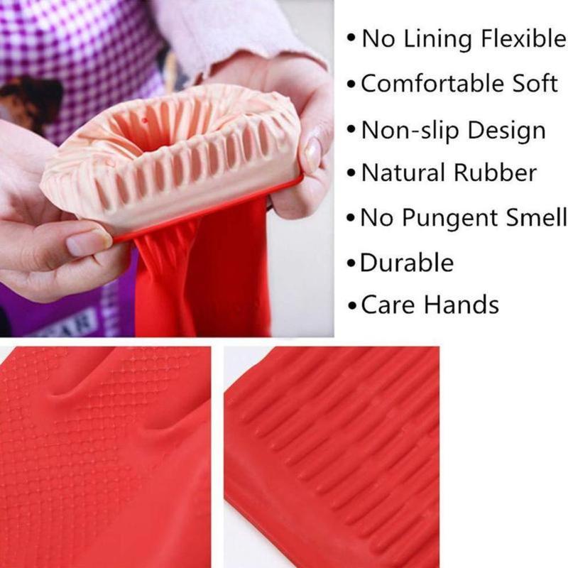 38cm Long Cuff Latex Rubber Gl – Dish Glove Rubber Bewertung und Preis