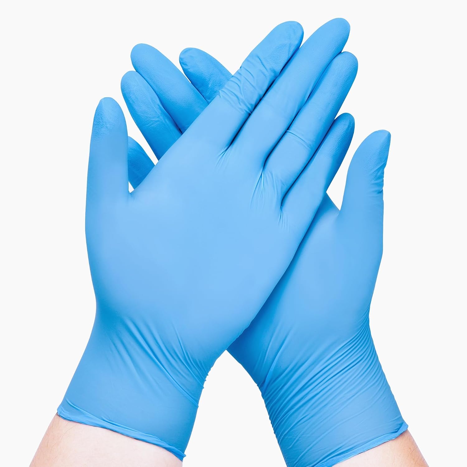 Blue Nitrile Exam Gloves with  – Rubber Glove Cleaning Bewertung und Preis
